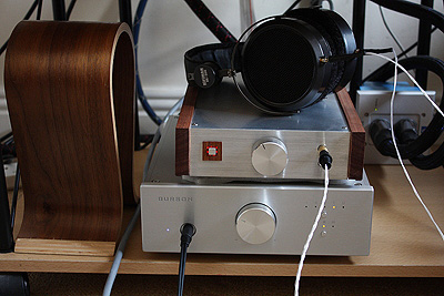 Hi-End Headphone Amplifier and HiFiMan HE500